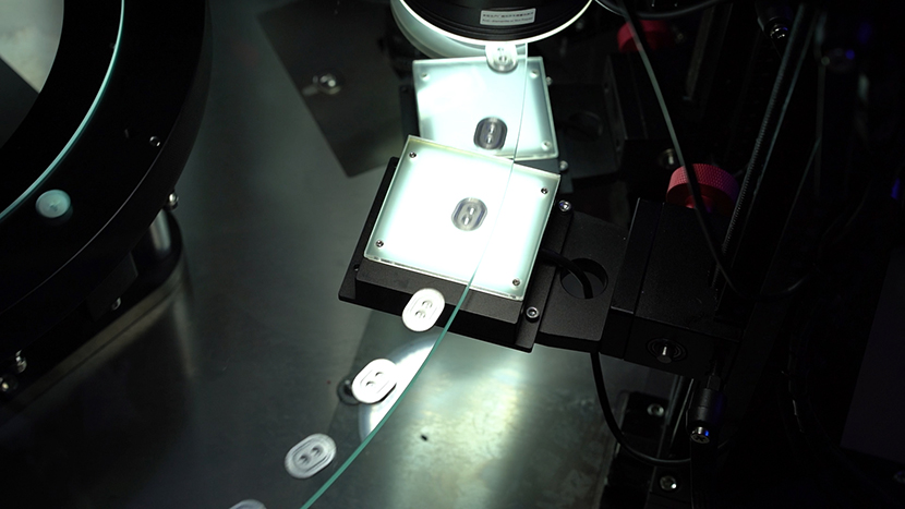 冲压件光学影像筛选机