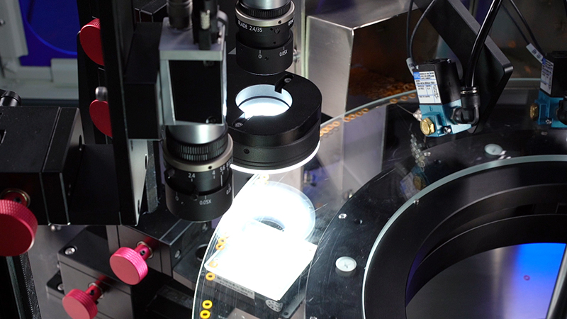 垫圈光学影像筛选机